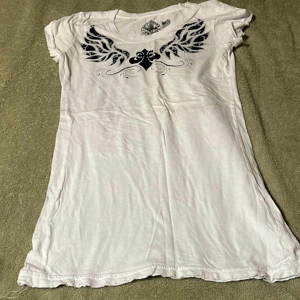 Womens affliction shirt